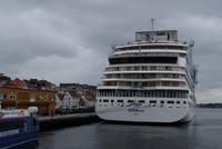AIDAsol im Hafen von Stavanger, Norwegen