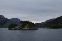Bootsfahrt auf dem Lysefjord, Norwegen