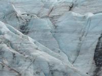 Island, Weg am Svinafellsjökull