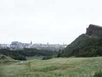 Blick auf Edinburgh von Arthurs Seat