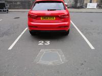 Das Grab von John Knox. Parkbucht Nr. 23