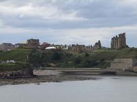 Zm Abschied grüssen Tynemouth Castle and Priory