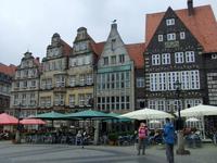 Auf dem Markt in Bremen