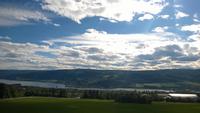 Blick auf die Mjösa bei Lillehammer