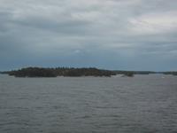 Einfahrt in den Schärengarten vor Stockholm