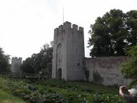 die guterhaltene Stadtbefestigung von Visby