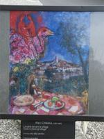 Chagallbild mit Blick auf St. Paul