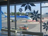 im Flughafen von Tallinn 