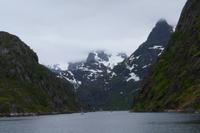 Einfahrt in den Trollfjord 