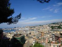 Blick auf Genua