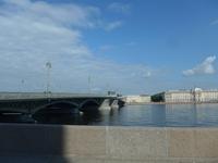 Russland, St.Petersburg, Leutnant Schmidt Brücke