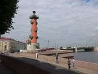 Russland, St.Petersburg, Rostra-Säule