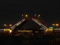 Russland, St.Petersburg, Dreifaltigkeitsbrücke