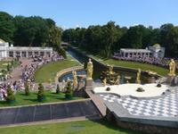 Russland, Peterhof, vor 11 Uhr