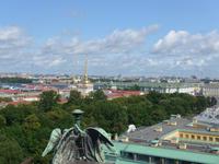 Russland, St.Petersburg, Isaak-Kathedrale, Blick von den Kolonaden