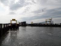 am Fährhafen in Dagebüll