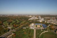 Blick aus der Zahnradbahn des 