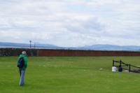 Great Glen (das große Tal von Schottland), gesehen von Fort George