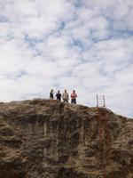 Kletterer am Rosengarten