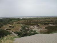 Blick zum Sanduhrenstrand