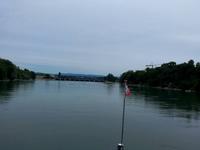 Basel-Schifffahrt auf den Rhein nach Rheinfelden