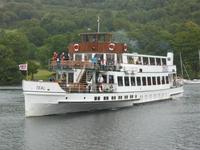 Lakedistrict - unser Schiff in Lakeside