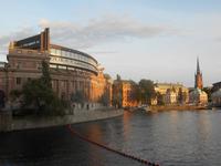 Abendstimmung in Stockholm