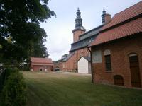 Die Abteikirche aus anderer Sicht