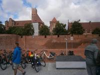 Blick auf einem Teil der Burg