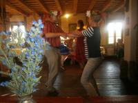 Das Brautpaar beim Tanz