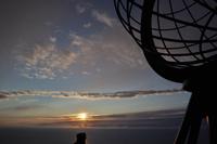 Nordkapp mit Sonne