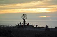 Nordkapp mit Sonne