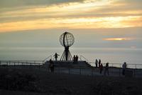 Nordkapp mit Sonne