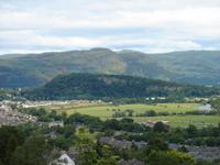 Blick zum William Walace Denkmal in Stirling