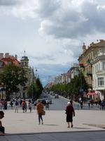 2km lange Einkaufspassage vor der Stanislaw Kathedrale