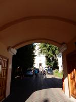 Eingang zum einzigen in Betrieb befindlichem Kloster in Vilnius