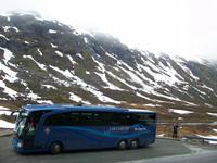 Unser Bus auf dem Sognefjell