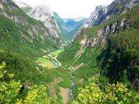 Blick vom Stalheimhotel