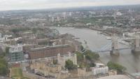 Tower ,Tower-Bridge aus der Vogelperspektive