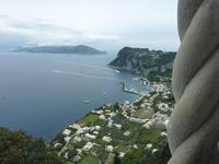 Ausblick von der Villa San Michelle auf die Halbinsel von Sorrent