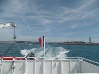 Die Fähre fuhr unter französischer Flagge