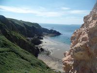 Badestrand auf Sark 