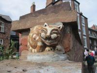 Die Grinsekatz in Chester
