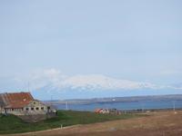 0151 Island -  Halbinsel Snaefellsnes - Blick zum Snaefellsjökull