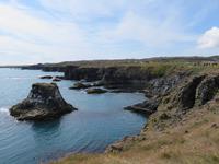 0211 Island -  Halbinsel Snaefellsnes - Arnastapi - Wanderung an der Steilküste