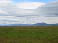 1098 Island - Südküste - Blick zum Vulkan Hekla