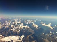 beste Sicht auf dem Hinflug