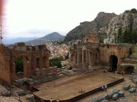 Blick vom griech. Theater