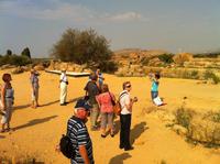 im Tal der Tempel in Agrigento