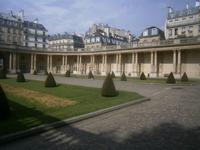 Der Innenhof dieses Adelspalastes